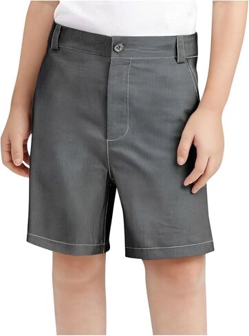 Boys Shorts Casual Lightweight Quick Dry Stretch Pull on Chino Golf Shorts Teen Girls Kids School Uniform Clothes in Kuwait