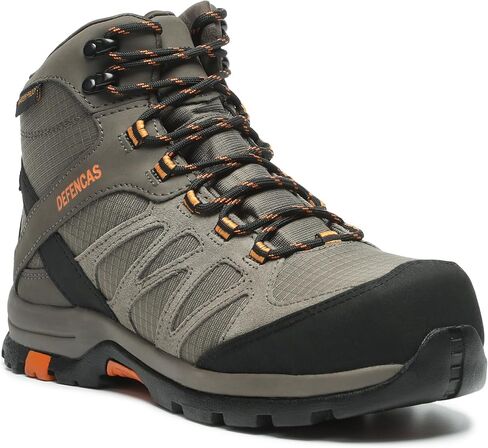 Men’s 6 Inch Waterproof Work Boots with Composite Toe, Electrical Hazard Safety Boots, Slip Resistant Rubber Sole, Breathable Industrial Construction Boots for Outdoor Work & construction D61203 in Saudi Arabia