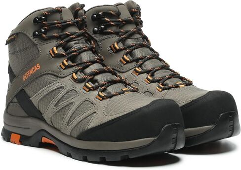 Men’s 6 Inch Waterproof Work Boots with Composite Toe, Electrical Hazard Safety Boots, Slip Resistant Rubber Sole, Breathable Industrial Construction Boots for Outdoor Work & construction D61203 in Saudi Arabia