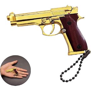 Mini Gun Keychain,Decorative Tiny Keychains Gift in Saudi Arabia