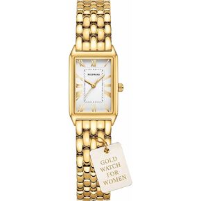 Gold Watch for Women, Small Dainty Vintage Luxury Watches, Reloj para Mujer, Waterproof Rectangle Woman Mini Watch in Saudi Arabia