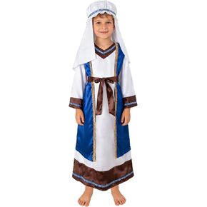 Boys Kids Jesus Biblical Joseph Shepherd Outfits Religious for Easter Christmas Nativity Play in Saudi Arabia
