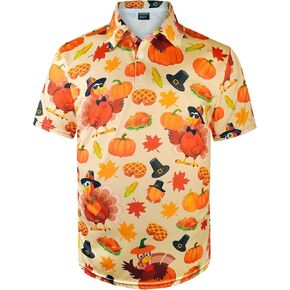 Men's Novelty Short Sleeve Golf Polo Shirts Outfits in Saudi Arabia
