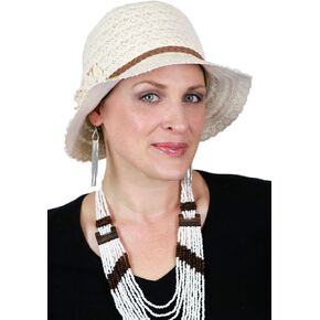 Hats Scarves & More Sun Hat for Women Summer Chemo Headwear Lightweight Adjustable Packable Travel Cotton Lace in Kuwait