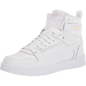 PUMA Men's RBD Game Buck Sneaker, Black Black Team Gold in Kuwait