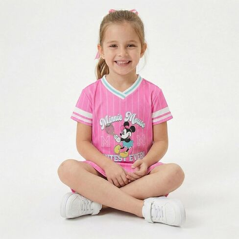 Disney Minnie Mouse Girls Jersey Dress for Toddler and Big Kids in Kuwait