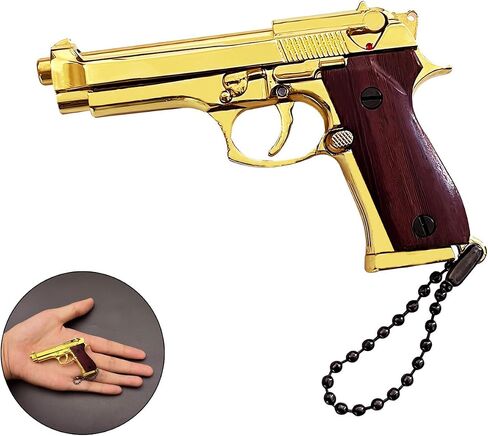 Mini Gun Keychain,Decorative Tiny Keychains Gift in Saudi Arabia