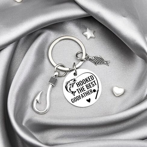Godfather Proposal Gifts The Godfather Gift from Godchild Funny Gifts for Godfathers Keychain Godparents Proposal Gift Baptismal Birthday Christmas Ideas Will You Be My Godfathers Keyring in Kuwait