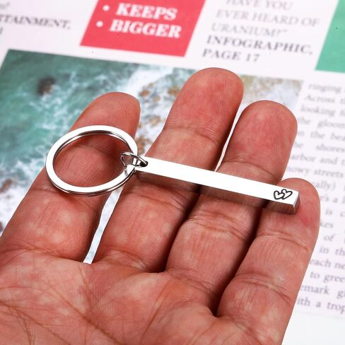 11th Anniversary Steel Gift for Women Men, 11 Year Anniversarys Wedding Gifts for Couple, Steel Anniversary Keychain Gifts for Him Her, 11th Anniversarys Gift for Husband Wife Boyfriend Girlfriend in Kuwait