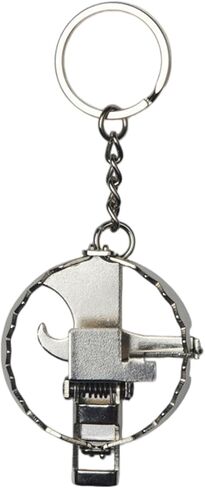 Miniature Mousetrap Keychain Spring Action Iron Portable for Stress Relief Fun Novelty Accessory in Saudi Arabia