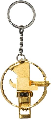 Miniature Mousetrap Keychain Spring Action Iron Portable for Stress Relief Fun Novelty Accessory in Saudi Arabia