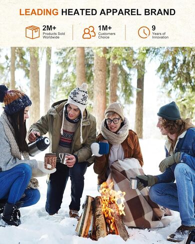 Heated Vest with Battery Pack Included, Warming Polar Fleece Smart Heating Vests in Saudi Arabia