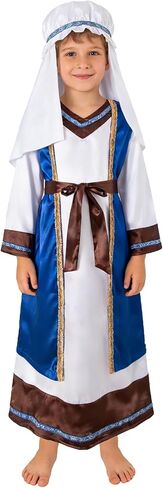 Boys Kids Jesus Biblical Joseph Shepherd Outfits Religious for Easter Christmas Nativity Play in Saudi Arabia