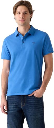 Guess Men's Short Sleeve Kaleb Polo Shirt in Saudi Arabia