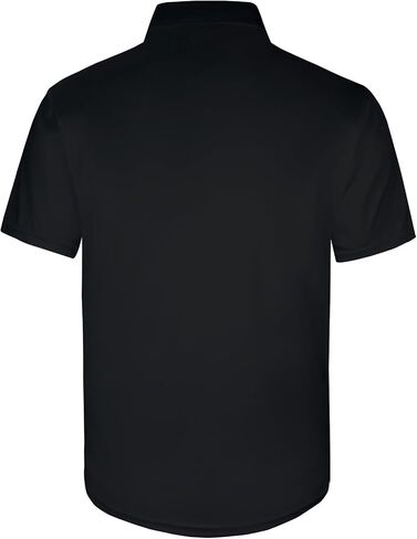Mens Novelty Striped Golf Polo Shirt Short Sleeve Shirts in Saudi Arabia
