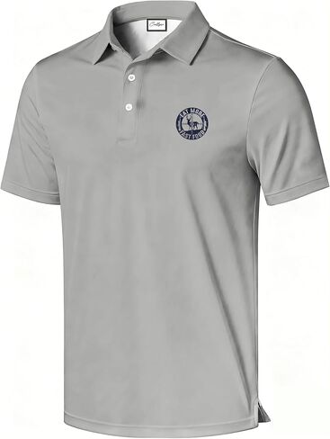 Men's Patriotic Print Polo Shirt, Tough Guy Slogan Graphic, Short Sleeve, Casual Slim Fit, Summer Daily Top in Saudi Arabia