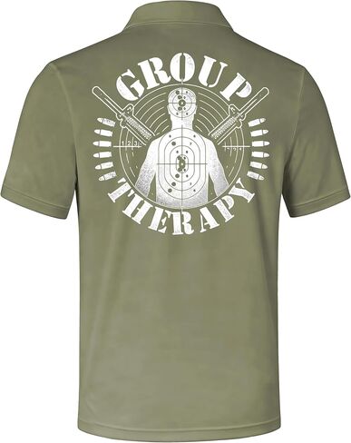 Men's Patriotic Print Polo Shirt, Tough Guy Slogan Graphic, Short Sleeve, Casual Slim Fit, Summer Daily Top in Saudi Arabia