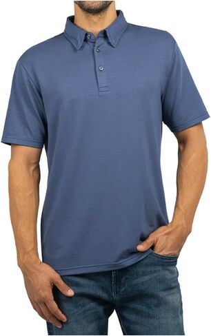 Jachs New York Men's Short Sleeve Classic Fit Polo Shirt in Saudi Arabia
