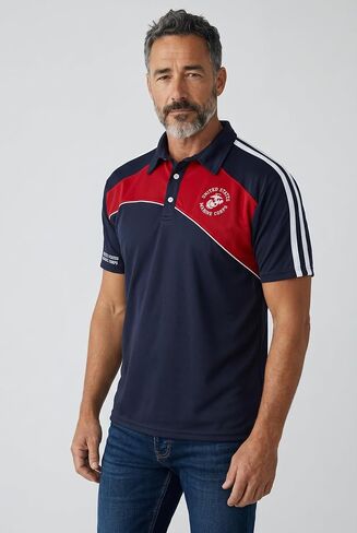 Malham USA Polo Shirt - Officially Licensed USMC Shirt for Men - Navy in Saudi Arabia