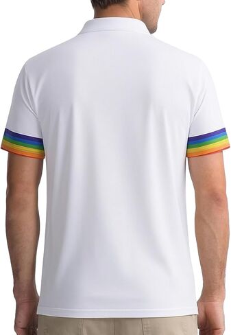 Men's Novelty Short Sleeve Golf Polo Shirts Outfits in Saudi Arabia
