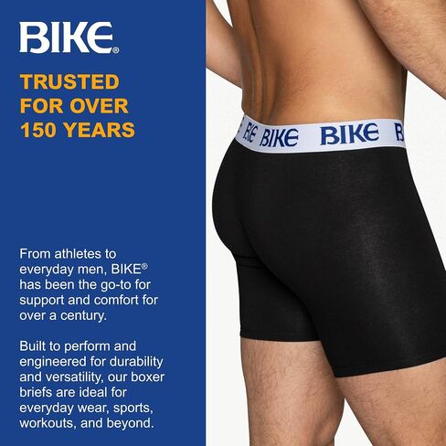 Bike Men's 3-Pack Stretch Cotton Boxer Brief in Saudi Arabia
