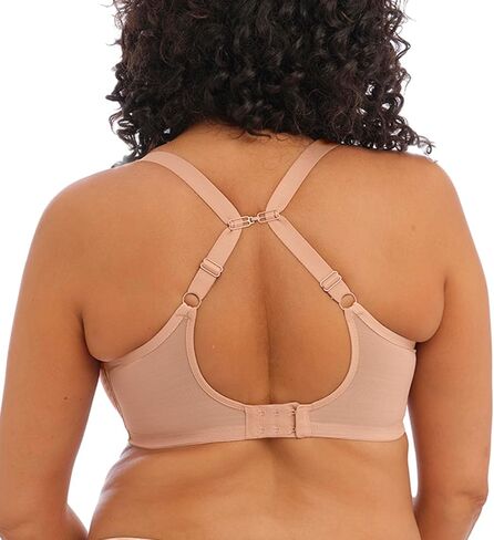 Elomi Matilda Banded Plunge Underwire Bra (8900),34F,Cafe au Lait in Kuwait