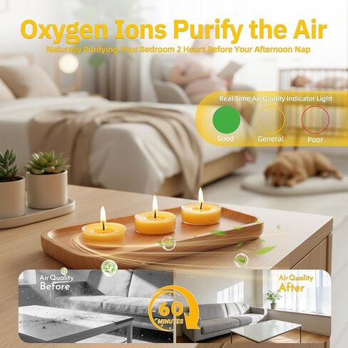 12 Pack Pure Beeswax Tea Light Candles-Natural Beeswax Tealight Candles-2 Hour Short Burn Time Tea Candle for Meditation, Yoga,Shabbat and Home Decor Air Purifying-Smokeless in Kuwait