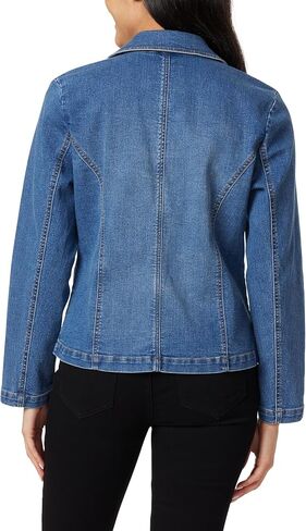 Angels Forever Young Women's Everflex Denim Blazer with Pockets in Kuwait