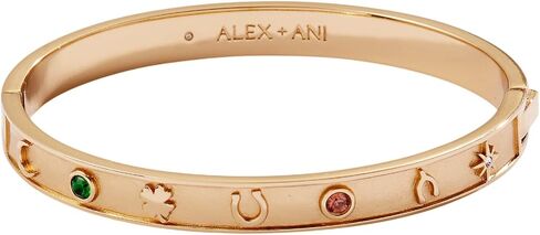 سوار ALEX AND ANI Lucky المفصلي، ذهبي لامع in Kuwait