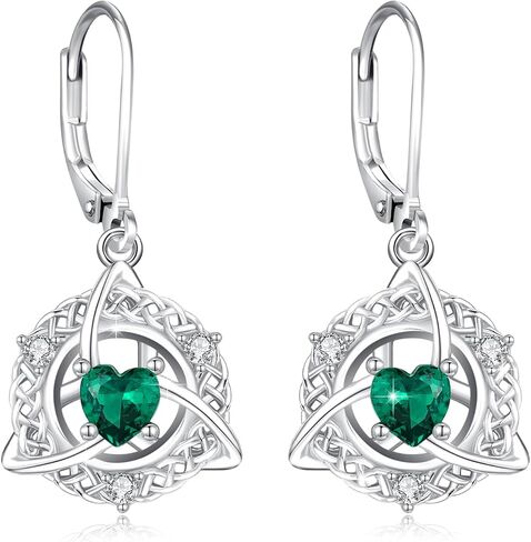 Celtic Knot/Scottish Thistle/Daisy/Tree of Life/Mandala/Evil Eye/Mustard Seed Mountain Drop Dangle Earring Drop Dangle Earring Jewelry Gifts for Women Birthday Christmas Mother's Day in Kuwait