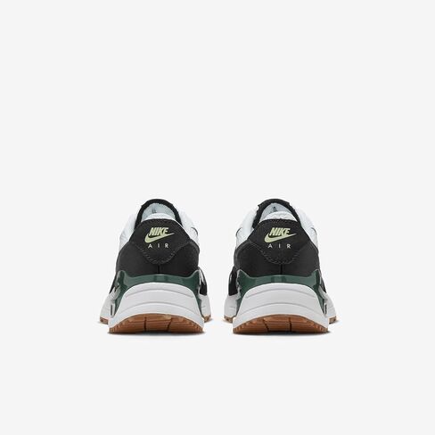 Nike Air Max SYSTM Big Kids' Shoes (DQ0284-115, White/Black/Barely Volt/Vintage Green) Size 4 in Kuwait