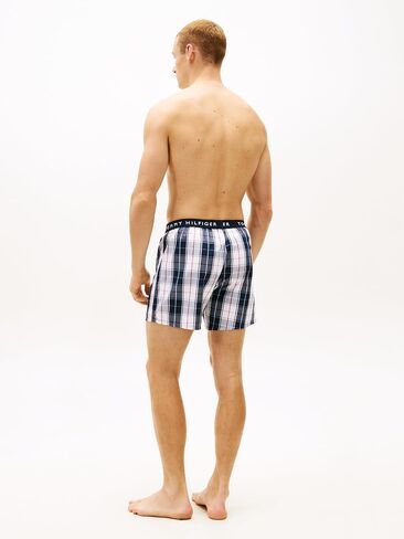 Tommy Hilfiger Men's Cotton Classic 4-Pack Woven Boxer in Kuwait