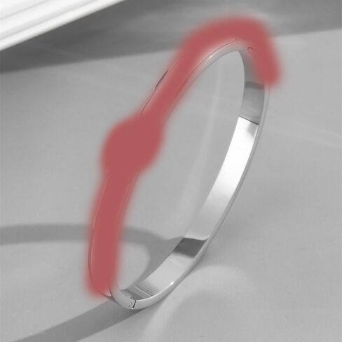 Fashion H Bracelet Stainless Steel Bracelet Jewelry H Bangle Cuff Bracelet birthday Gift for women in Kuwait