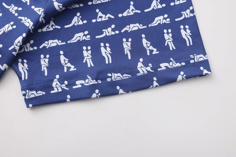 Matching Golf Shirts for Couples Funny Golf Polo Shirts for Men Women Crazy Fun Polos Couples Matching Outfits in Saudi Arabia