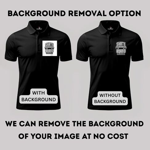Custom Men's & Women's Polo T-Shirt | Personalized Print | Premium Cotton Collared Half Sleeve Regular Fit Tee in Kuwait