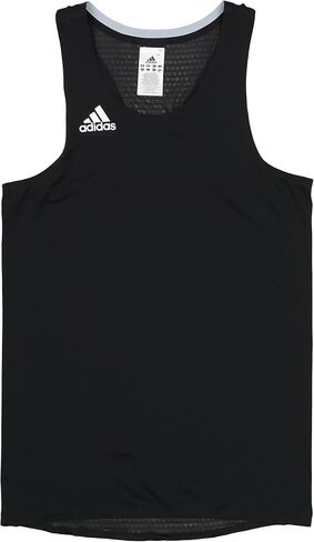 adidas Men's Beach Tank, Black Small in Kuwait