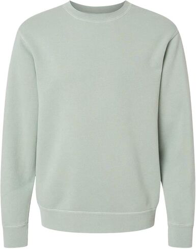 Independent Trading Co. - Midweight Pigment-Dyed Crewneck Sweatshirt - PRM3500 - M - Pigment Sage in Kuwait