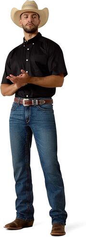 ARIAT Men's Lightweight Twill Classic Fit Shirt in Kuwait