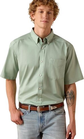 ARIAT Men's Lightweight Twill Classic Fit Shirt in Kuwait