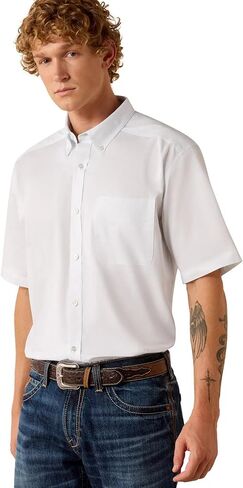 ARIAT Men's Lightweight Twill Classic Fit Shirt in Kuwait