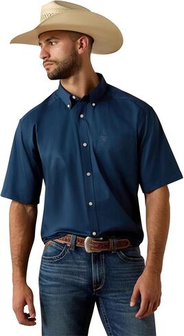 ARIAT Men's Lightweight Twill Classic Fit Shirt in Kuwait