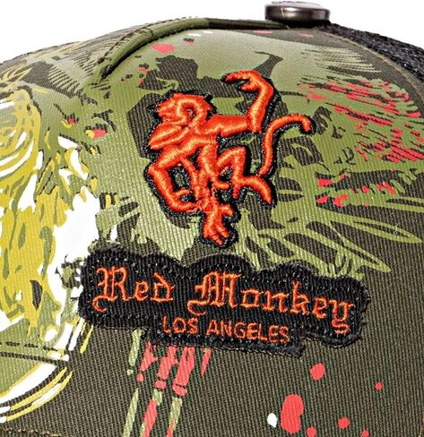 تصميمات القرد الأحمر Abstruct New Limited Edition Trucker Snapback Hat Cap RM1547 زيتوني in Kuwait