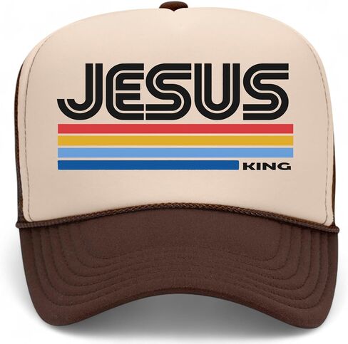 Jesus is King Foam Mesh Back Hat in Kuwait