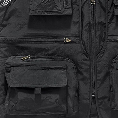 Men's Summer Outdoor Lightweight Vest – Zip-Up Sports Jacket with Multi-Pocket Design in Kuwait