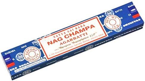 Satya Incense Variety Pack of 12. Each is a 15g Box - Nag Champa, Jasmine Blossom, Midnight, Sandalwood, Patchouli Forest, Blessing, Super Hit, Celestial, Rain Forest, Fortune, Romance, Sunrise in Kuwait