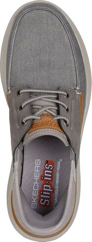 حذاء رجالي من Skechers Hasting Niko Moc ذو مقدمة مطاطية من الدانتيل سهل الارتداء in Kuwait