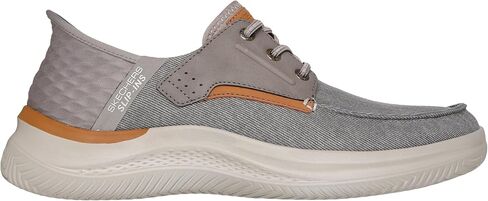 حذاء رجالي من Skechers Hasting Niko Moc ذو مقدمة مطاطية من الدانتيل سهل الارتداء in Kuwait