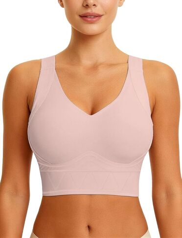 Soft Intention Wireless Jelly Bra for Women Push Up Seamless Back Fat Smoothing T-Shirt Bra Full Coverage Corset Plus Size in Saudi Arabia