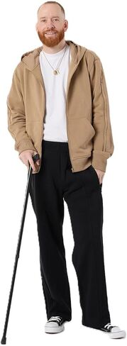 Spoonie Threads Wide Leg Adult Sweatpants with Side and Ankle Zip Access in Saudi Arabia