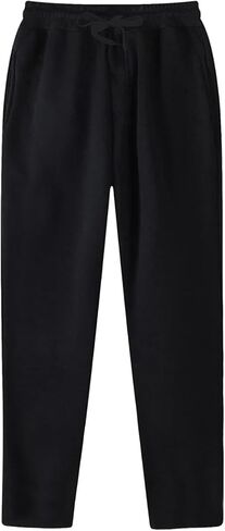 Baggy Sweatpants Men Drawstring Straight Wide Leg Casual Sweat Pants Athletic Workout Gym Jogger with Pockets in Kuwait